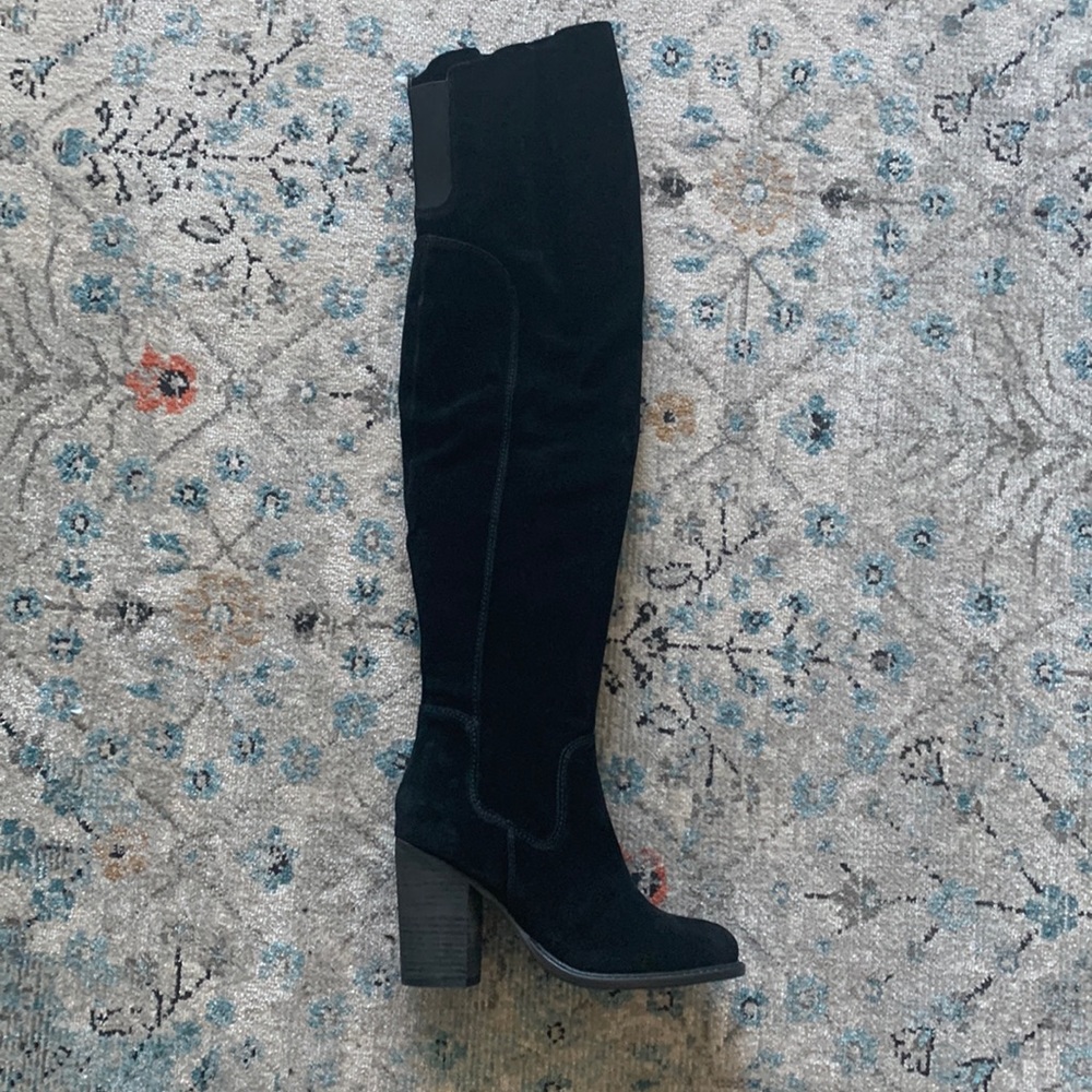 Black suede over the knee Kelsi Dagger Brooklyn